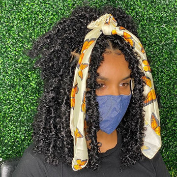 12 inch Short Butterfly Locs Crochet Hair Distressed Bob Faux Locs Crochet Braids Pre Looped Butterfly Locs Hair